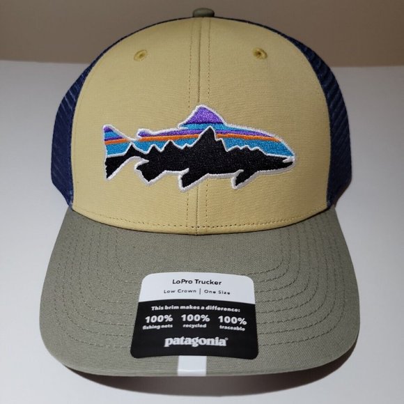 Patagonia Fishing LoPro Trucker Hat Low Crown Unisex - Picture 1 of 9